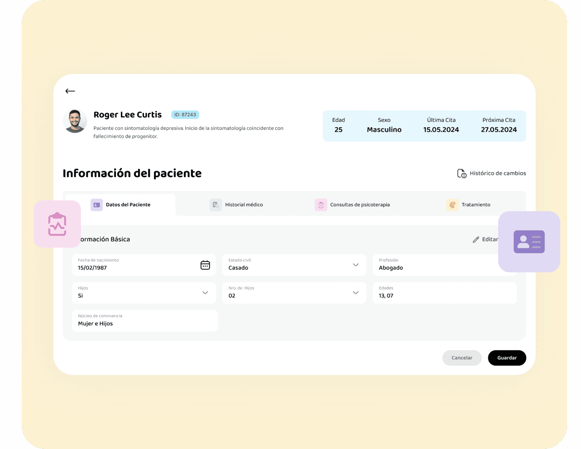 Gestión Integral de Datos del Paciente
